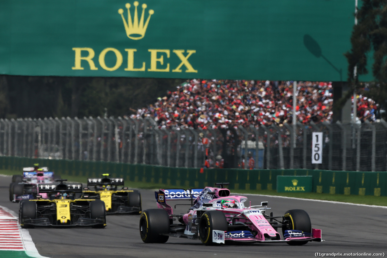 GP MESSICO, Sergio Perez (MEX) Racing Point F1 Team RP19.
27.10.2019.