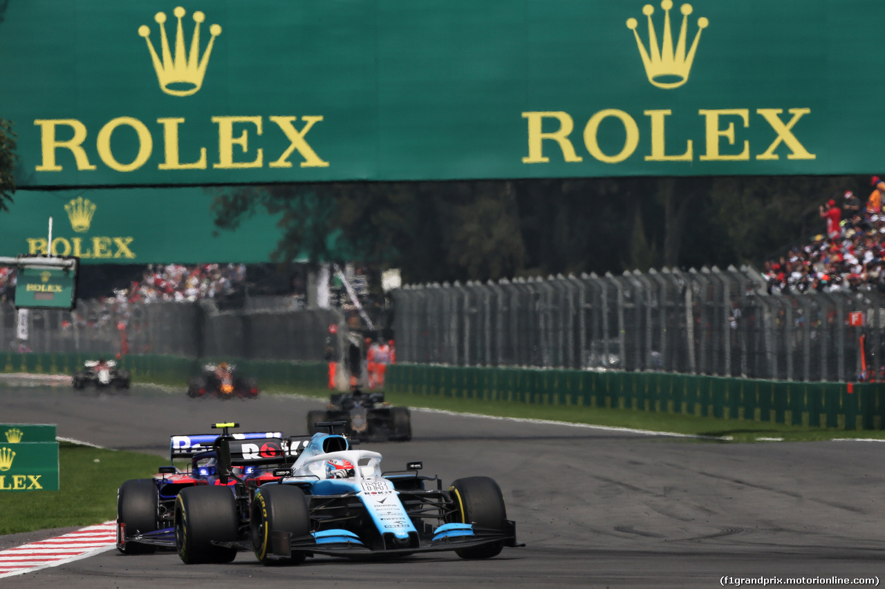 GP MESSICO, George Russell (GBR) Williams Racing FW42.
27.10.2019.