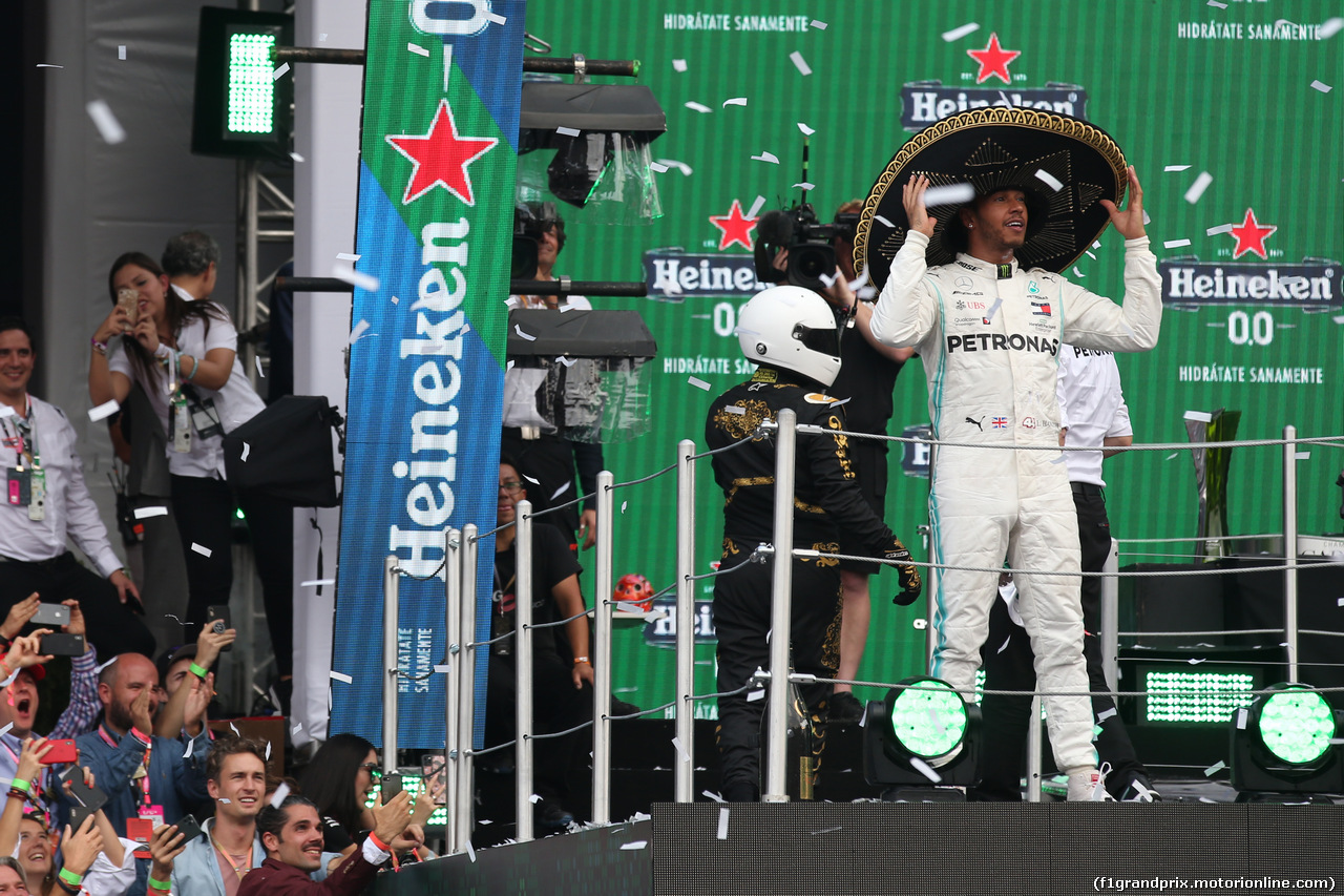 GP MESSICO, 1st place Lewis Hamilton (GBR) Mercedes AMG F1 W10.
27.10.2019.