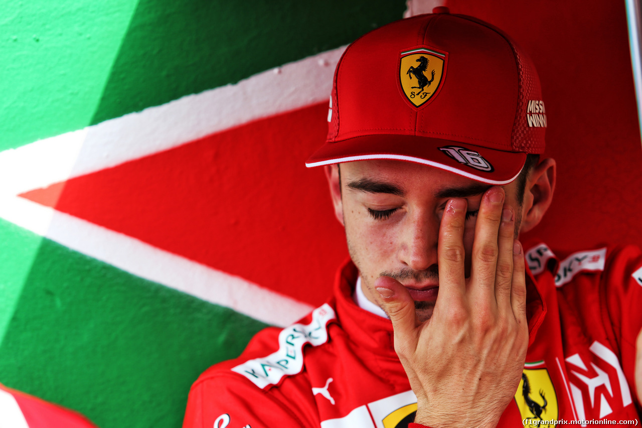 GP MESSICO, Charles Leclerc (MON) Ferrari on the grid.
27.10.2019.