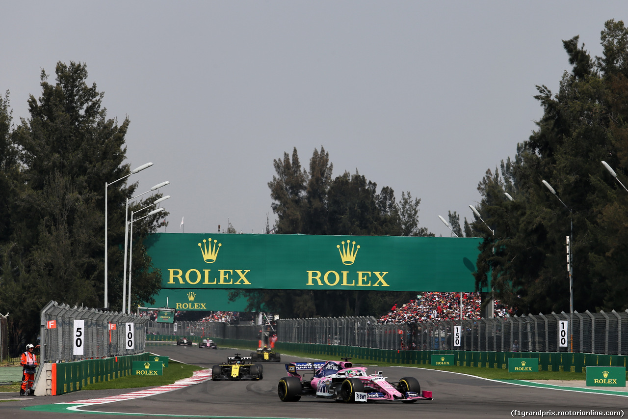 GP MESSICO, Sergio Perez (MEX) Racing Point F1 Team RP19.
27.10.2019.