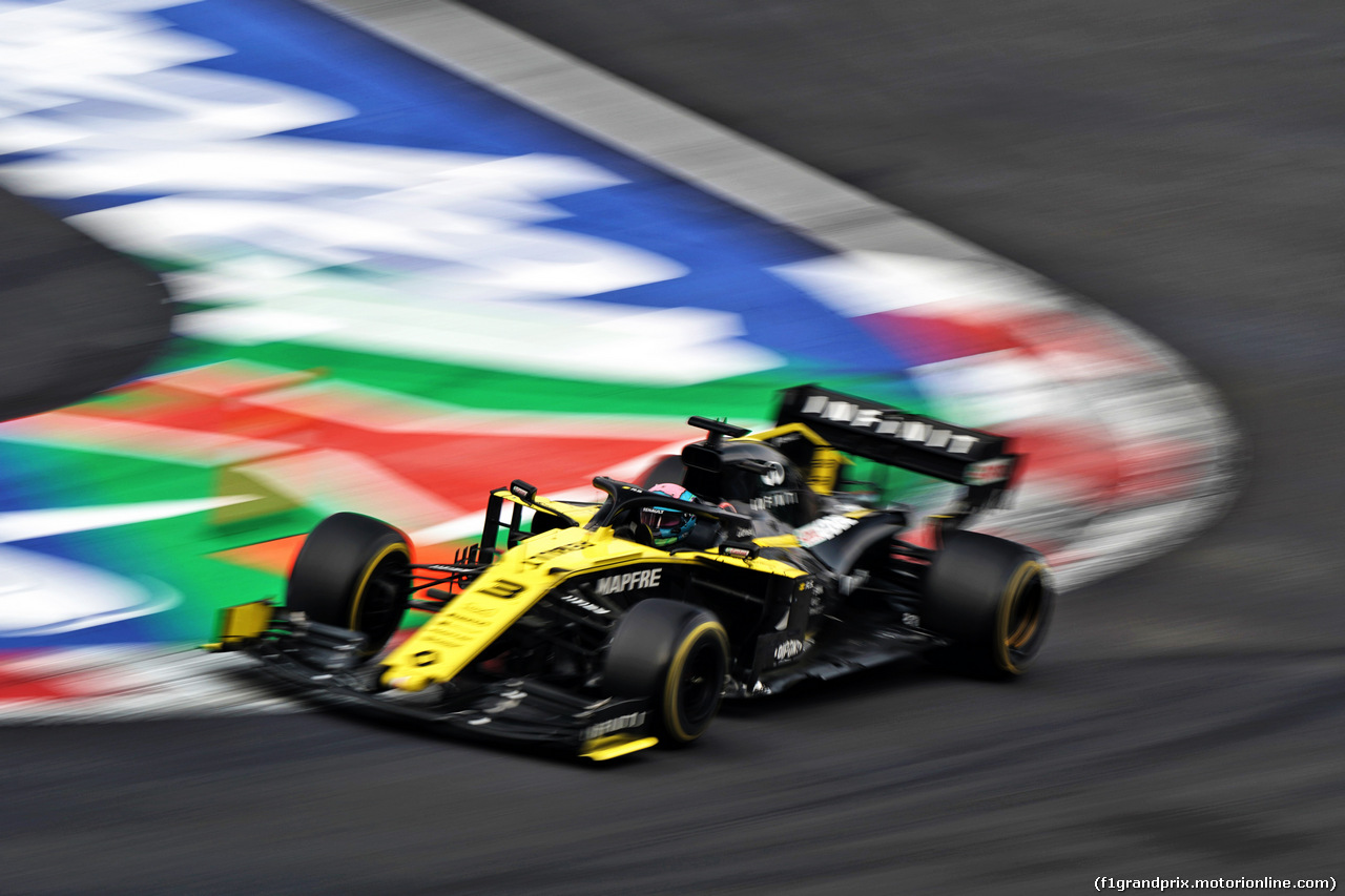 GP MESSICO, Daniel Ricciardo (AUS) Renault F1 Team RS19.
27.10.2019.