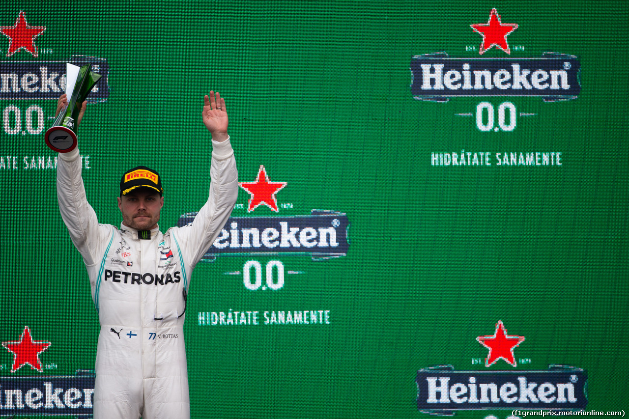 GP MESSICO, Valtteri Bottas (FIN) Mercedes AMG F1 W10. 27.10.2019.