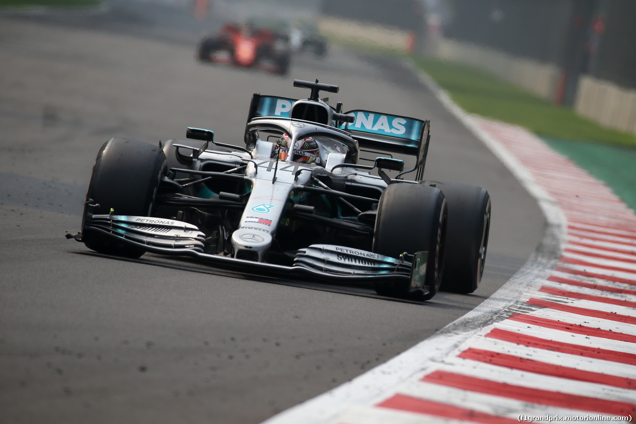 GP MESSICO, Lewis Hamilton (GBR) Mercedes AMG F1 W10.
27.10.2019.
