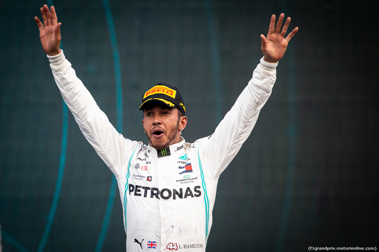 GP MESSICO, Lewis Hamilton (GBR) Mercedes AMG F1 W10. 27.10.2019.