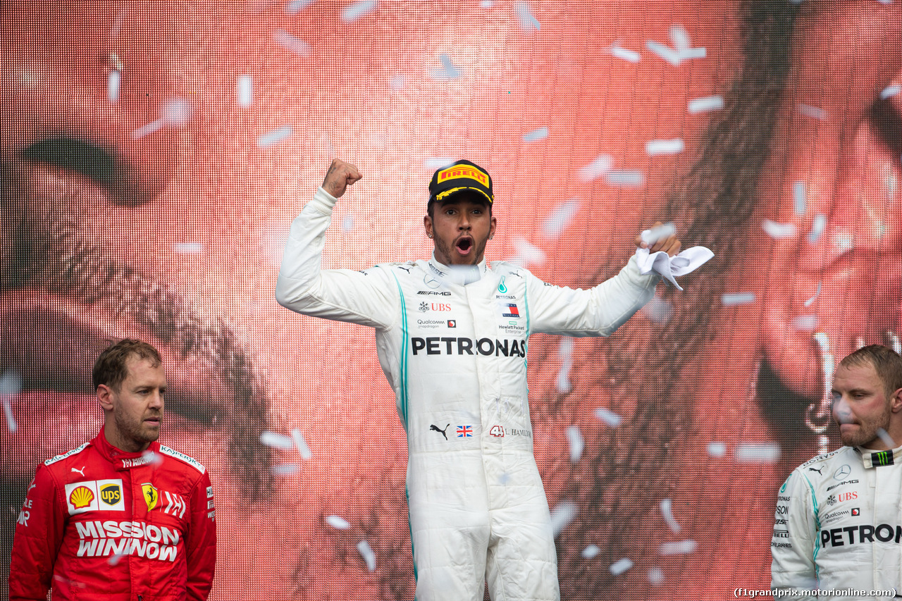 GP MESSICO, Lewis Hamilton (GBR) Mercedes AMG F1 W10. 27.10.2019.