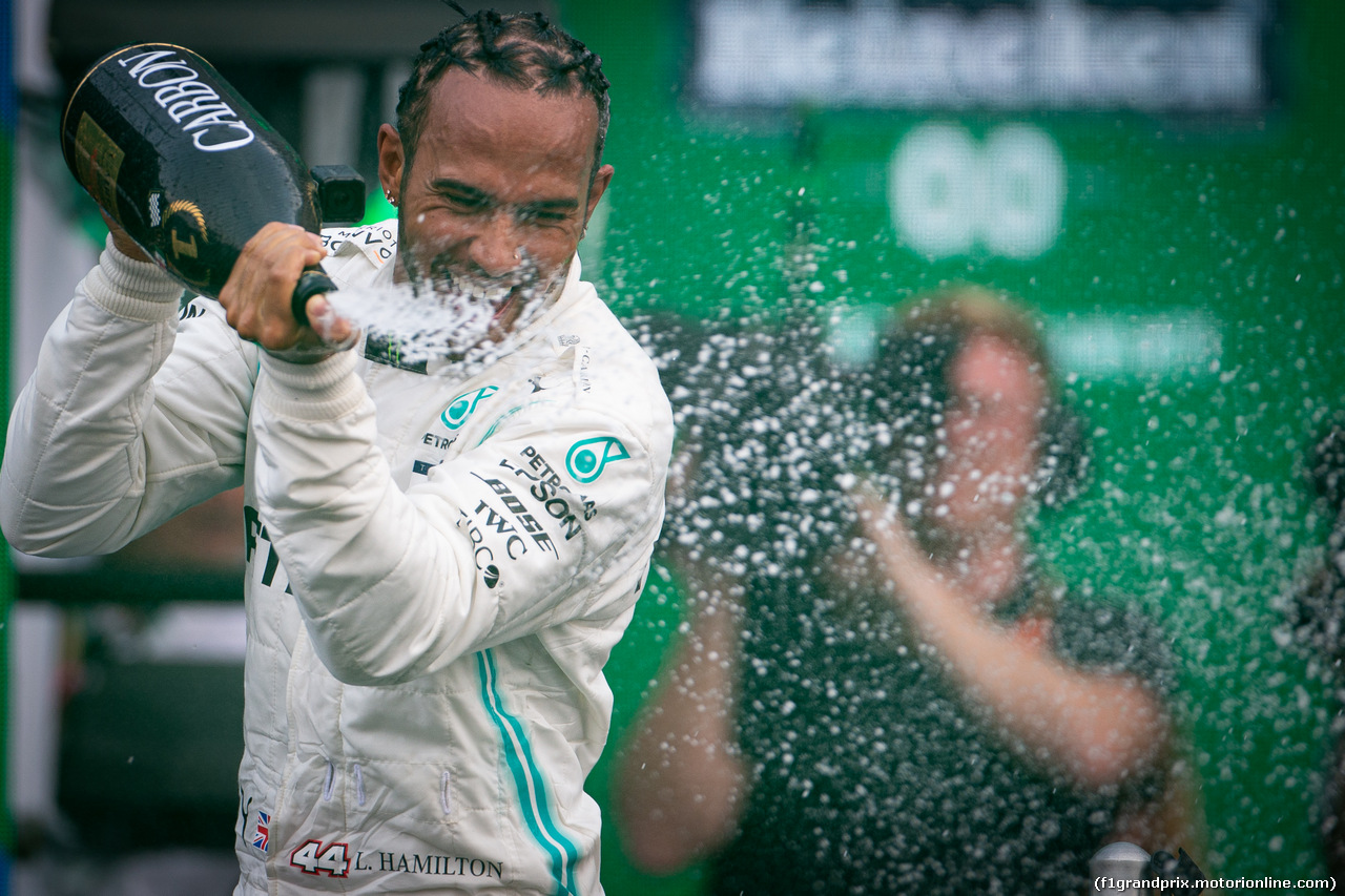 GP MESSICO, Lewis Hamilton (GBR) Mercedes AMG F1 W10. 27.10.2019.