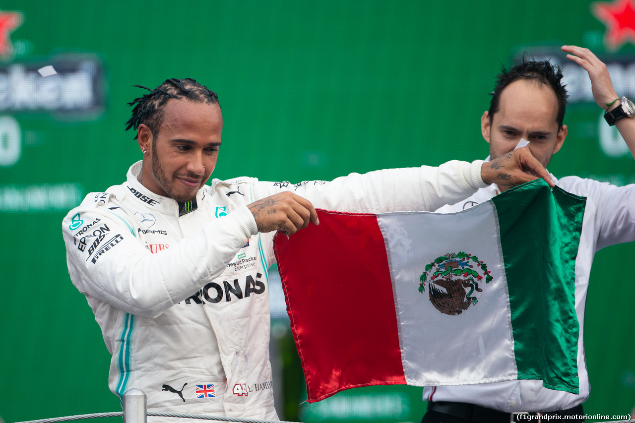 GP MESSICO, 1st place Lewis Hamilton (GBR) Mercedes AMG F1 W10. 27.10.2019.