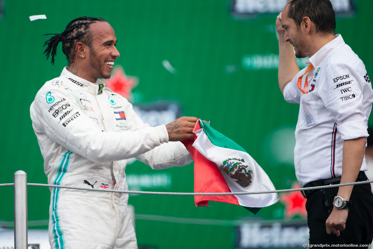GP MESSICO, 1st place Lewis Hamilton (GBR) Mercedes AMG F1 W10. 27.10.2019.
