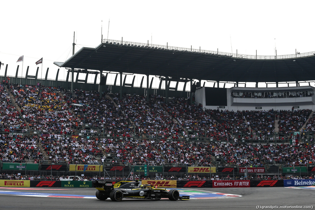 GP MESSICO, Nico Hulkenberg (GER), Renault Sport F1 Team 
27.10.2019.