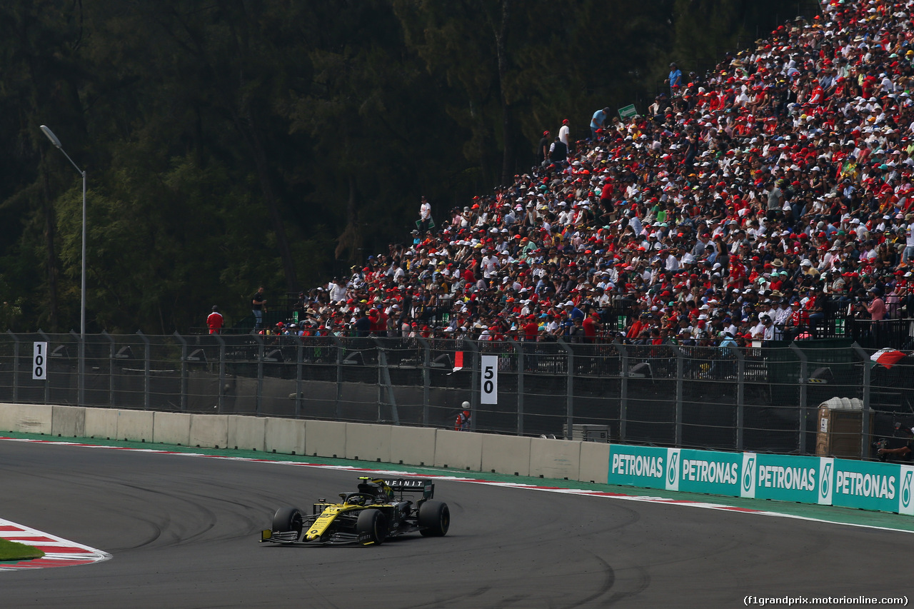 GP MESSICO, Nico Hulkenberg (GER) Renault Sport F1 Team RS19.
27.10.2019.
