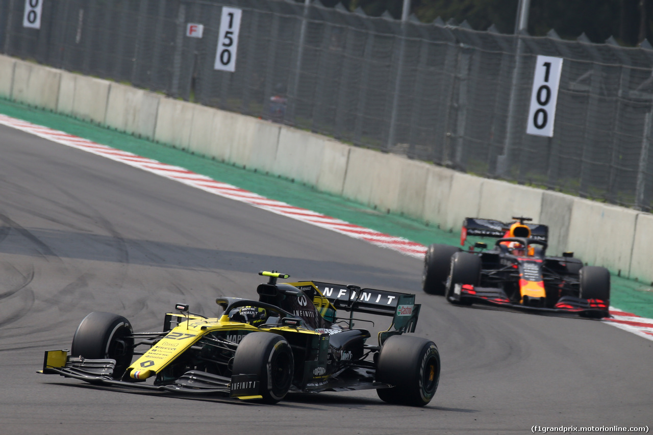 GP MESSICO, Nico Hulkenberg (GER) Renault Sport F1 Team RS19.
27.10.2019.