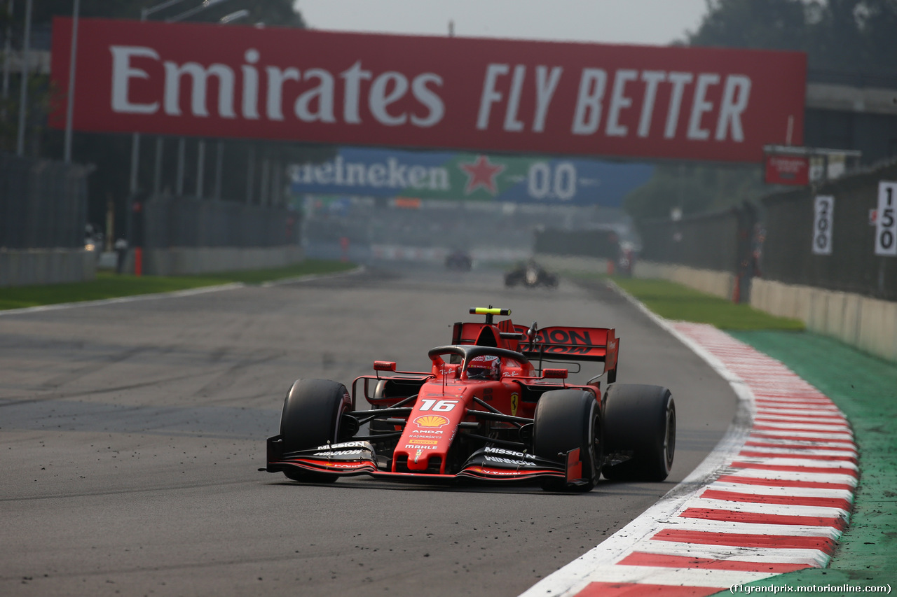 GP MESSICO, Charles Leclerc (MON) Ferrari SF90.
27.10.2019.