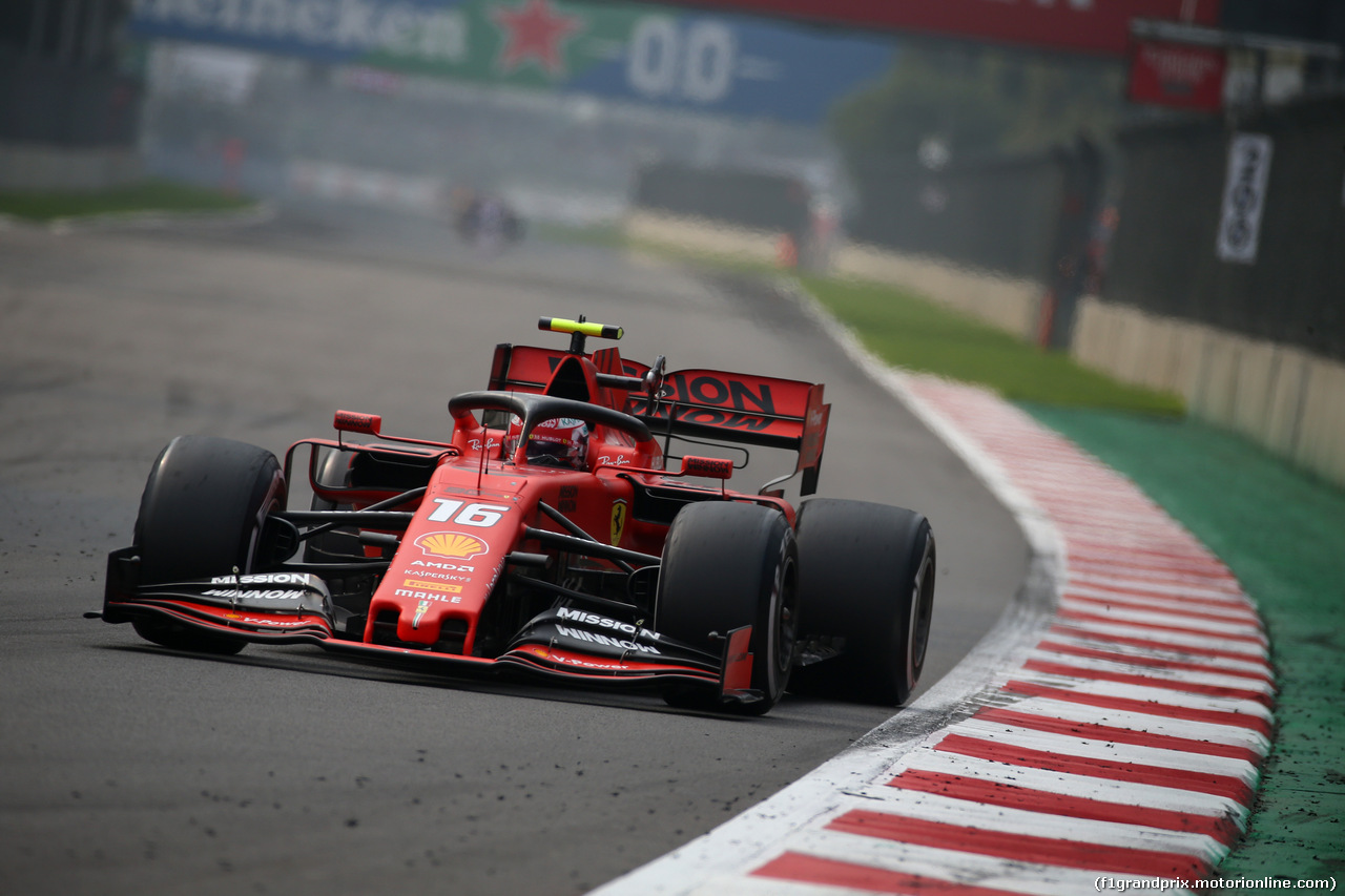 GP MESSICO, Charles Leclerc (MON) Ferrari SF90.
27.10.2019.