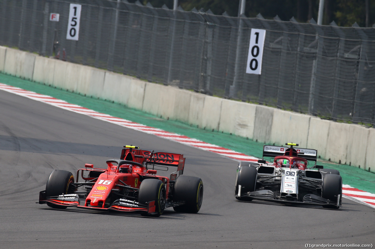 GP MESSICO, Charles Leclerc (MON) Ferrari SF90.
27.10.2019.