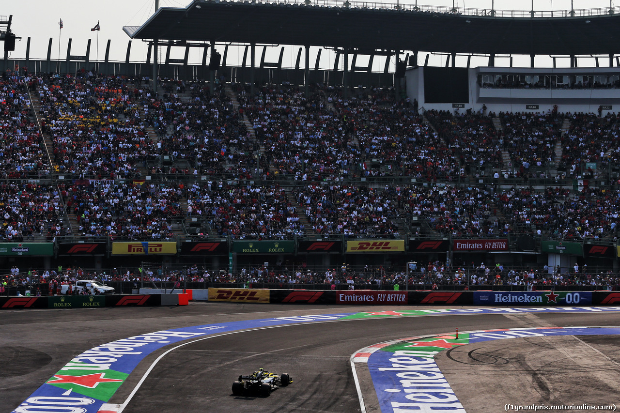 GP MESSICO, Daniel Ricciardo (AUS) Renault F1 Team RS19.
27.10.2019.