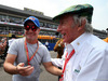 GP MESSICO, (L to R): Rubens Barrichello (BRA) with John Yates (GBR) London Metropolitan Police Service Former Assistant Commissioner e Bahrain Police Force Advisor on the grid.
27.10.2019.