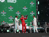 GP MESSICO, 1st place Lewis Hamilton (GBR) Mercedes AMG F1 W10 with 2nd place Sebastian Vettel (GER) Ferrari SF90 e 3rd place Valtteri Bottas (FIN) Mercedes AMG F1 W10.
27.10.2019.