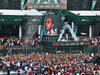 GP MESSICO, Gara winner Lewis Hamilton (GBR) Mercedes AMG F1 celebrates on the podium.
27.10.2019.