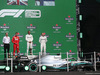 GP MESSICO, 1st place Lewis Hamilton (GBR) Mercedes AMG F1 W10 with 2nd place Sebastian Vettel (GER) Ferrari SF90 e 3rd place Valtteri Bottas (FIN) Mercedes AMG F1 W10.
27.10.2019.