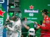 GP MESSICO, Lewis Hamilton (GBR) Mercedes AMG F1 W10 e Sebastian Vettel (GER) Ferrari SF90. 
27.10.2019.