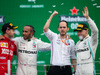 GP MESSICO, 1st place Lewis Hamilton (GBR) Mercedes AMG F1 W10, with Sebastian Vettel (GER) Ferrari SF90 e Valtteri Bottas (FIN) Mercedes AMG F1 W10. 27.10.2019.