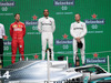 GP MESSICO, 1st place Lewis Hamilton (GBR) Mercedes AMG F1 W10, with Sebastian Vettel (GER) Ferrari SF90 e Valtteri Bottas (FIN) Mercedes AMG F1 W10. 27.10.2019.