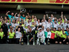 GP MESSICO, Gara winner Lewis Hamilton (GBR) Mercedes AMG F1 e third placed Valtteri Bottas (FIN) Mercedes AMG F1 celebrate with the team.                               
27.10.2019.