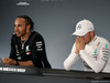 GP MESSICO, (L to R): Lewis Hamilton (GBR) Mercedes AMG F1 e Valtteri Bottas (FIN) Mercedes AMG F1 in the post race FIA Press Conference.                               
27.10.2019.