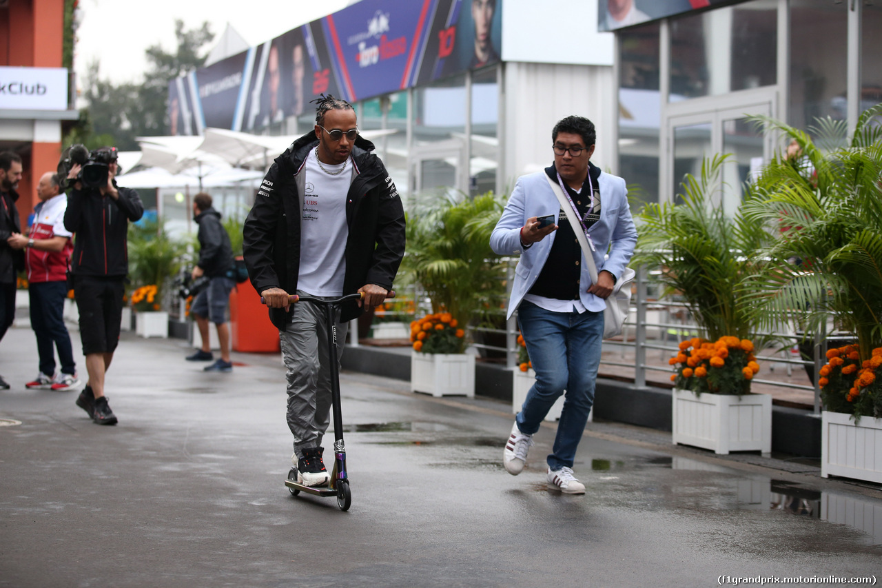 GP MESSICO, 26.10.2019 - Lewis Hamilton (GBR) Mercedes AMG F1 W10