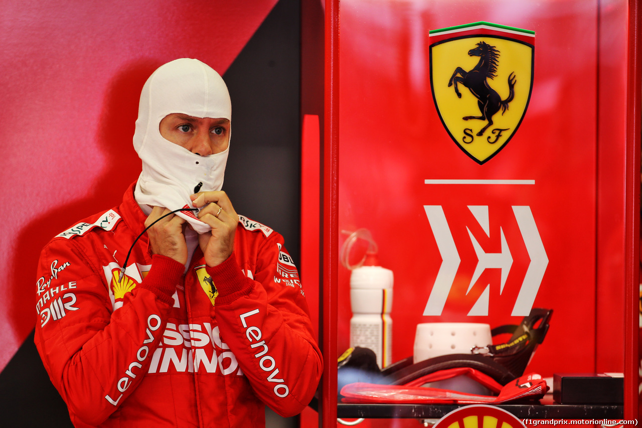 GP MESSICO, Sebastian Vettel (GER) Ferrari.
26.10.2019.