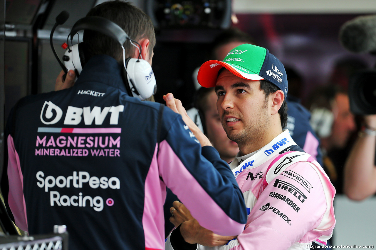 GP MESSICO, Sergio Perez (MEX) Racing Point F1 Team.
26.10.2019.