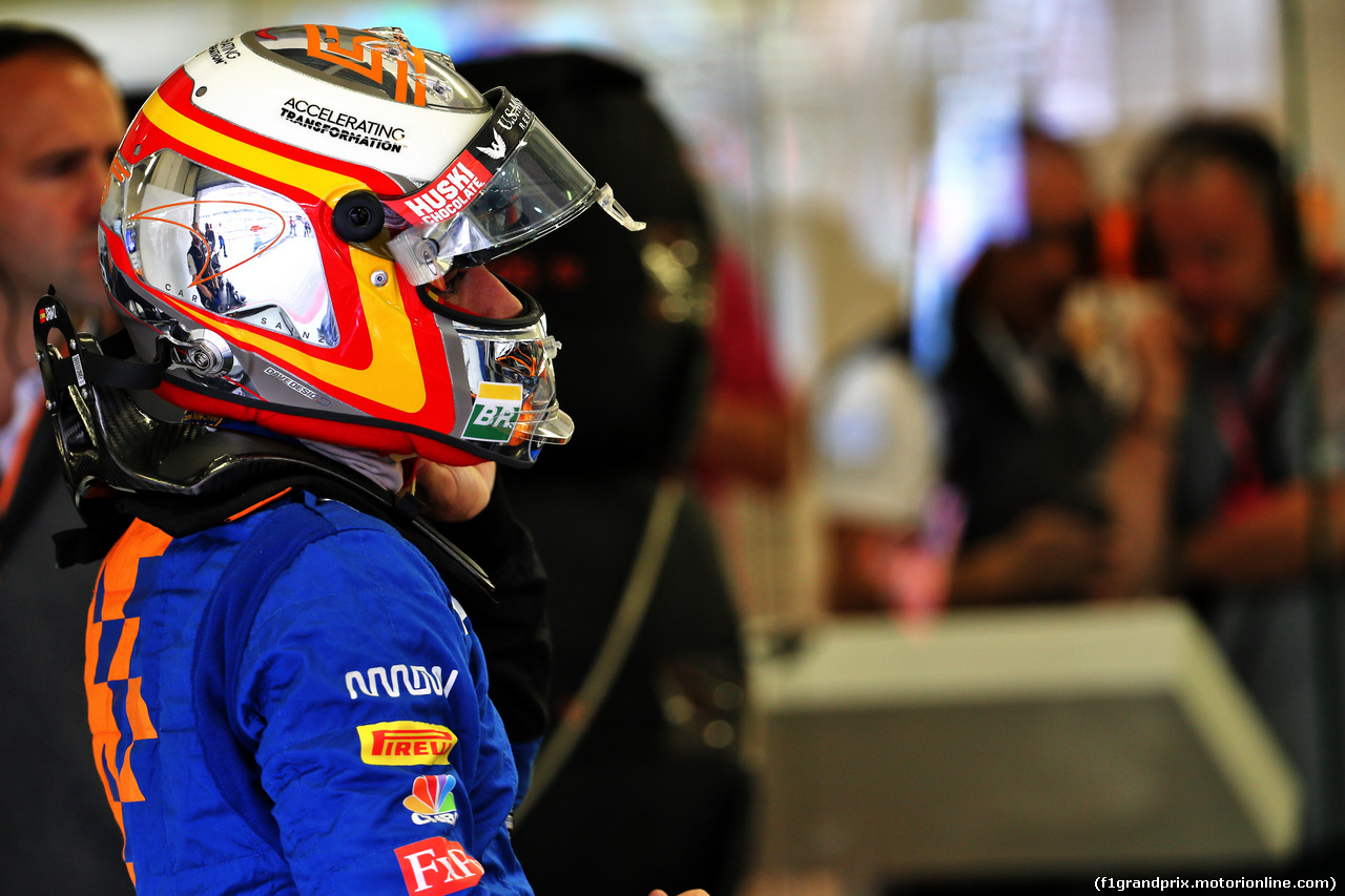 GP MESSICO, Carlos Sainz Jr (ESP) McLaren.
26.10.2019.