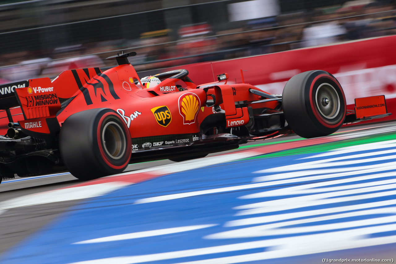 GP MESSICO, Sebastian Vettel (GER), Ferrari 
26.10.2019.