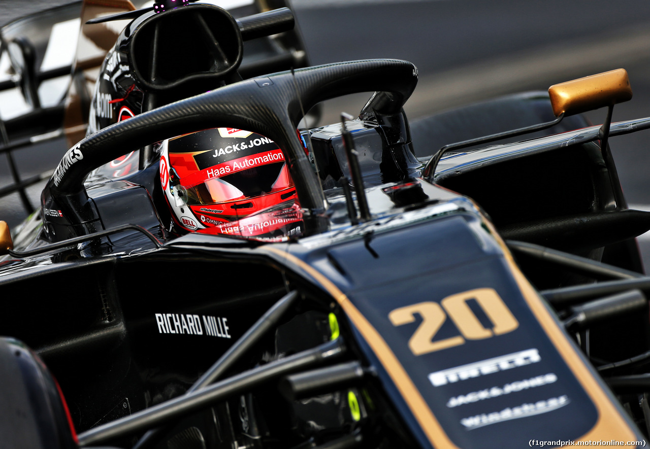 GP MESSICO, Kevin Magnussen (DEN) Haas VF-19.
26.10.2019.