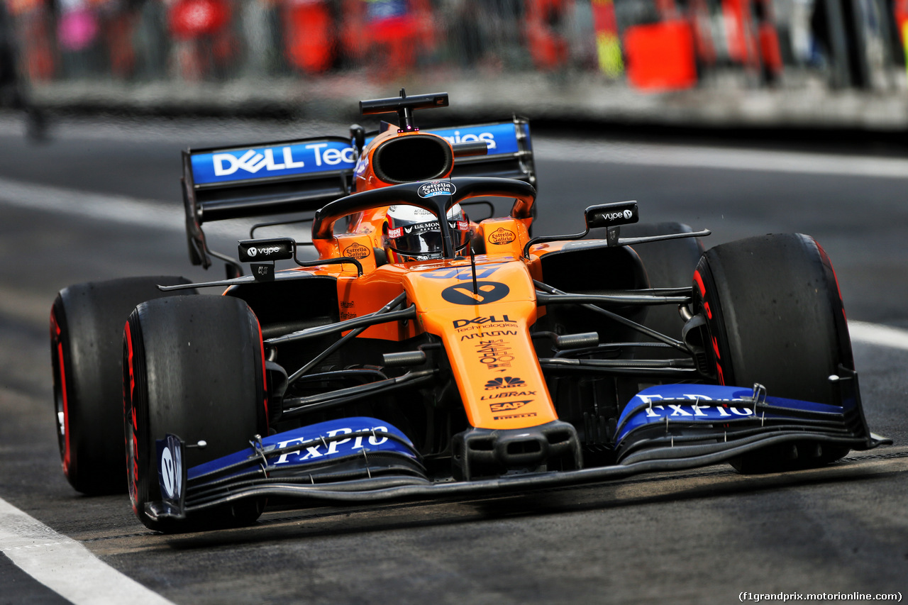 GP MESSICO, Carlos Sainz Jr (ESP) McLaren MCL34.
26.10.2019.