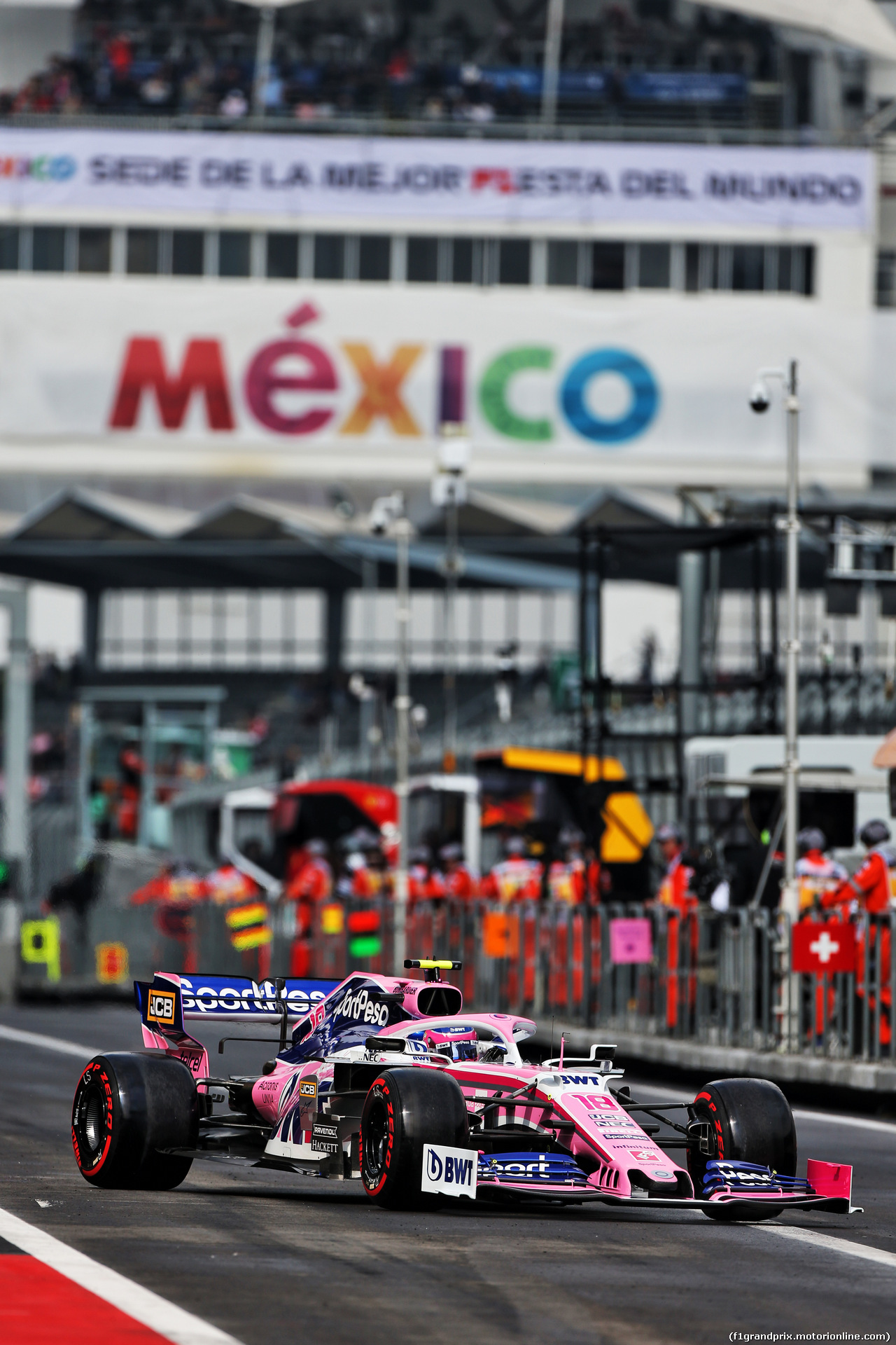 GP MESSICO, Lance Stroll (CDN) Racing Point F1 Team RP19.
26.10.2019.