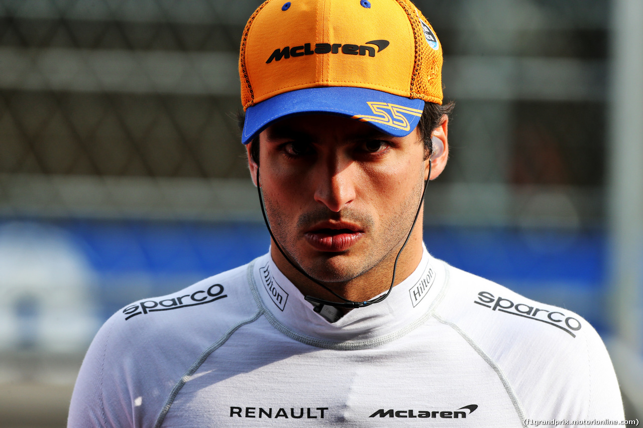 GP MESSICO, Carlos Sainz Jr (ESP) McLaren.
26.10.2019.
