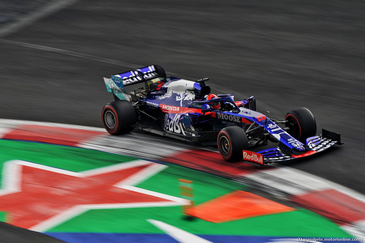 GP MESSICO, Daniil Kvyat (RUS) Scuderia Toro Rosso STR14.                               
26.10.2019.
