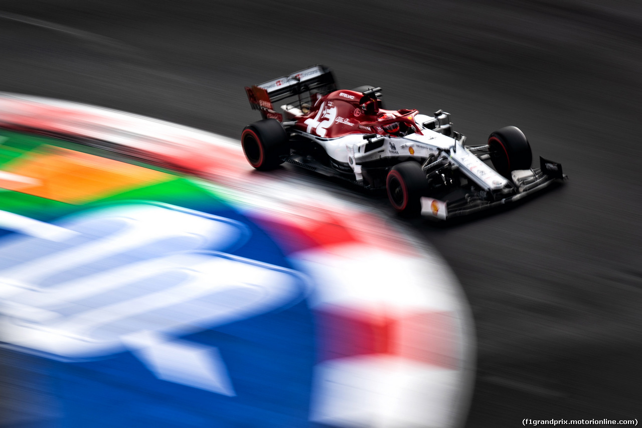 GP MESSICO, Kimi Raikkonen (FIN) Alfa Romeo Racing C38.
26.10.2019.