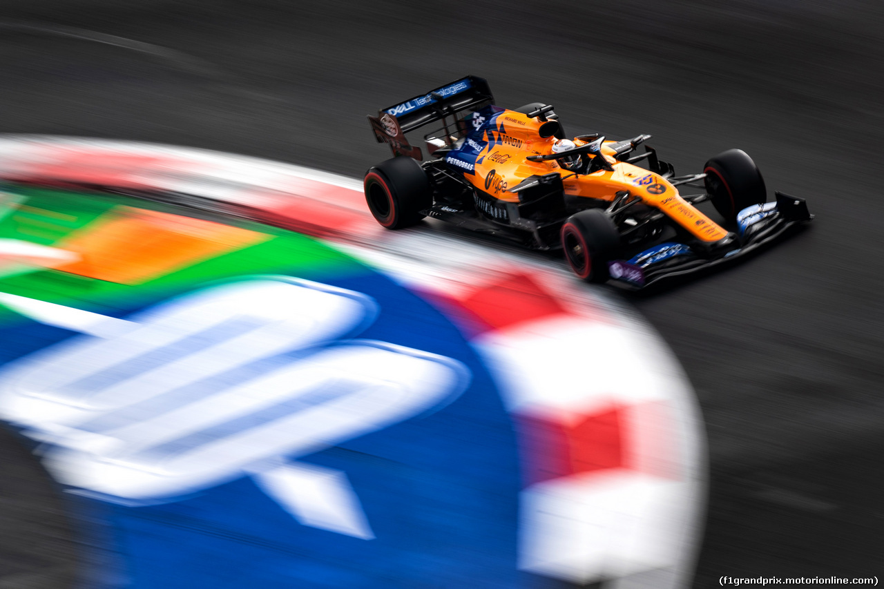 GP MESSICO, Carlos Sainz Jr (ESP) McLaren MCL34.
26.10.2019.