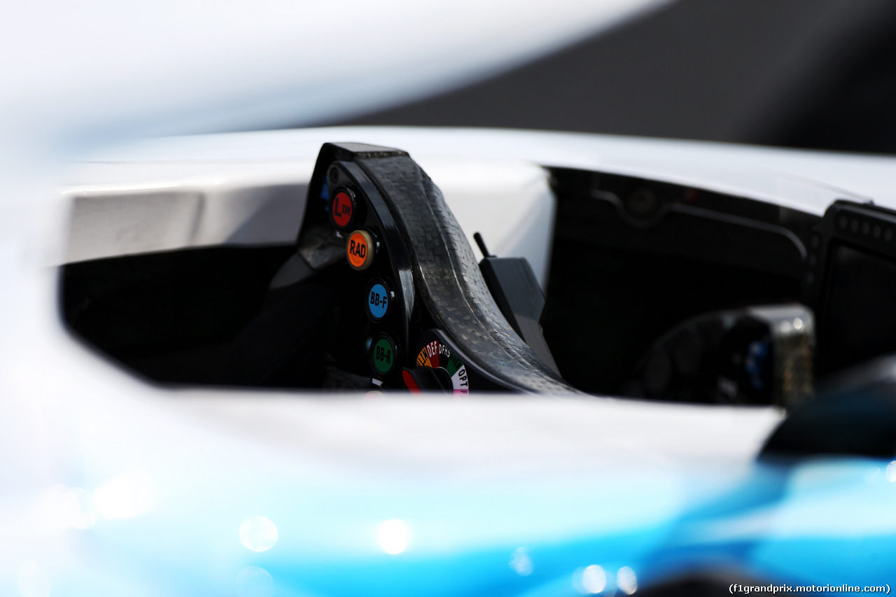 GP MESSICO, Robert Kubica (POL) Williams Racing FW42 - steering wheel.
26.10.2019.