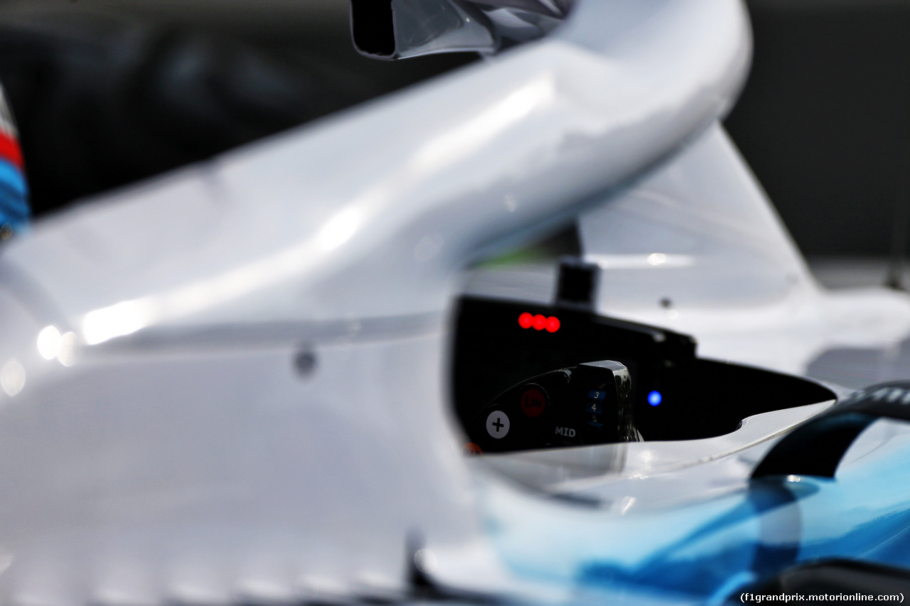 GP MESSICO, George Russell (GBR) Williams Racing FW42 - steering wheel.
26.10.2019.