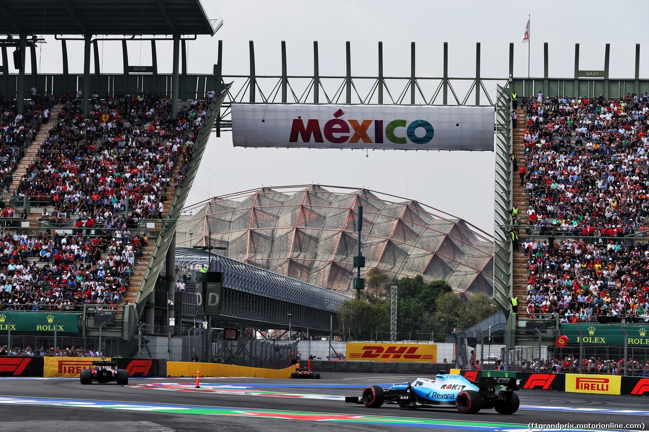 GP MESSICO, George Russell (GBR) Williams Racing FW42.
26.10.2019.