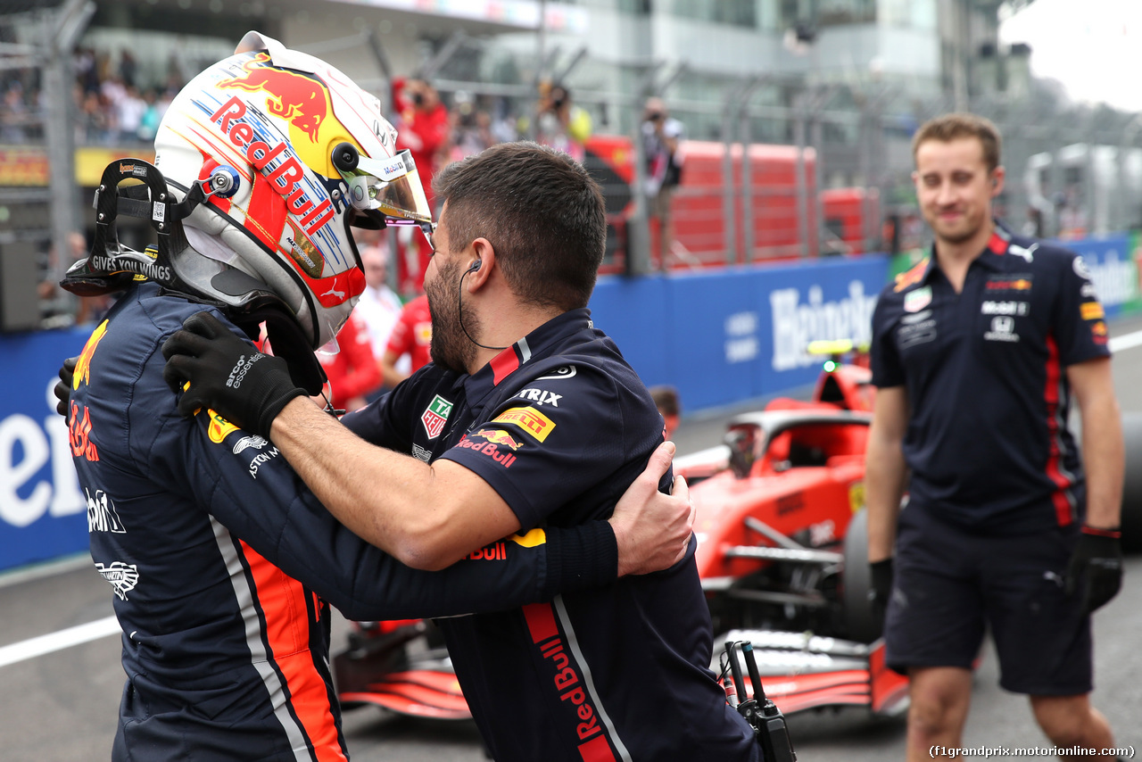 GP MESSICO, Max Verstappen (NLD), Red Bull Racing pole position.
26.10.2019.