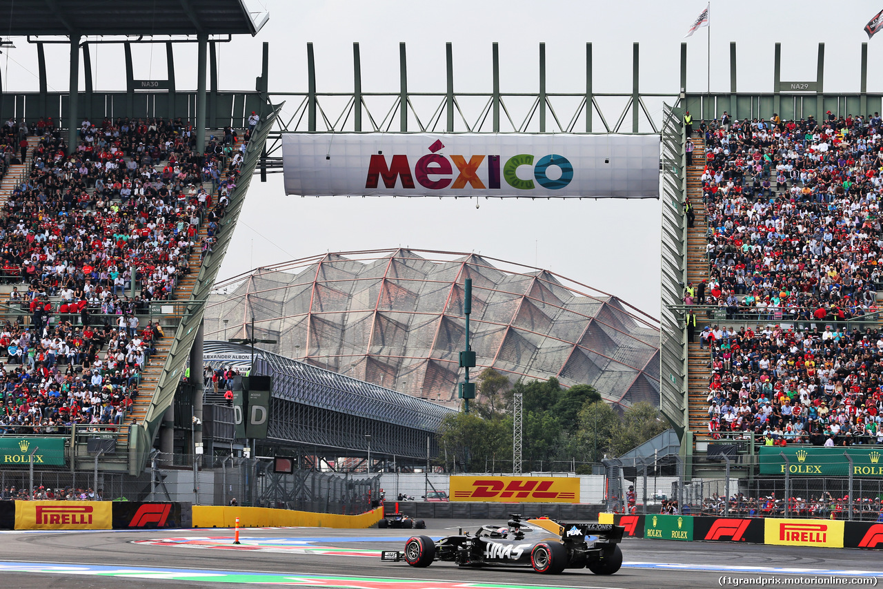 GP MESSICO, Romain Grosjean (FRA) Haas F1 Team VF-19.
26.10.2019.