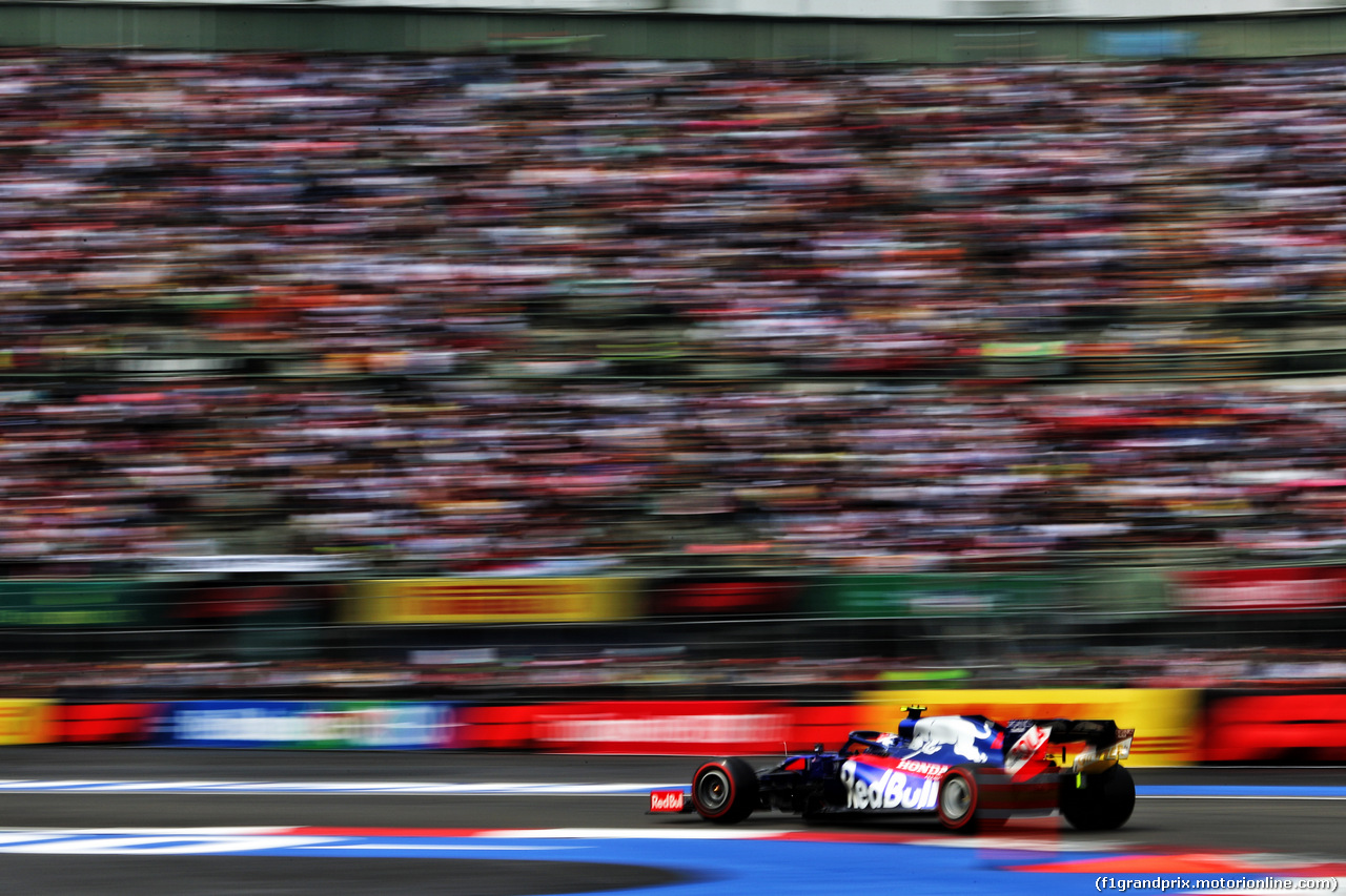 GP MESSICO, Pierre Gasly (FRA) Scuderia Toro Rosso STR14.
26.10.2019.