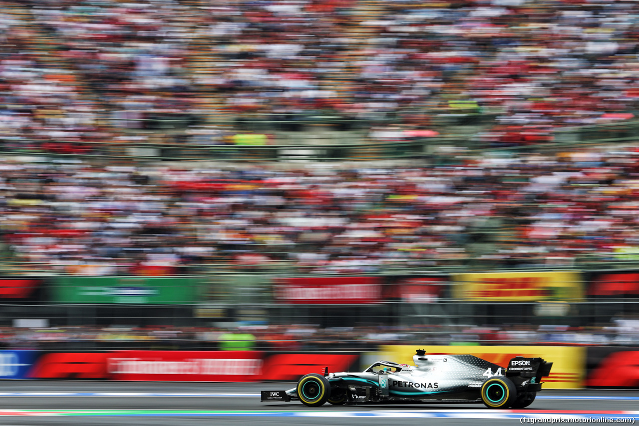 GP MESSICO, Lewis Hamilton (GBR) Mercedes AMG F1 W10.
26.10.2019.