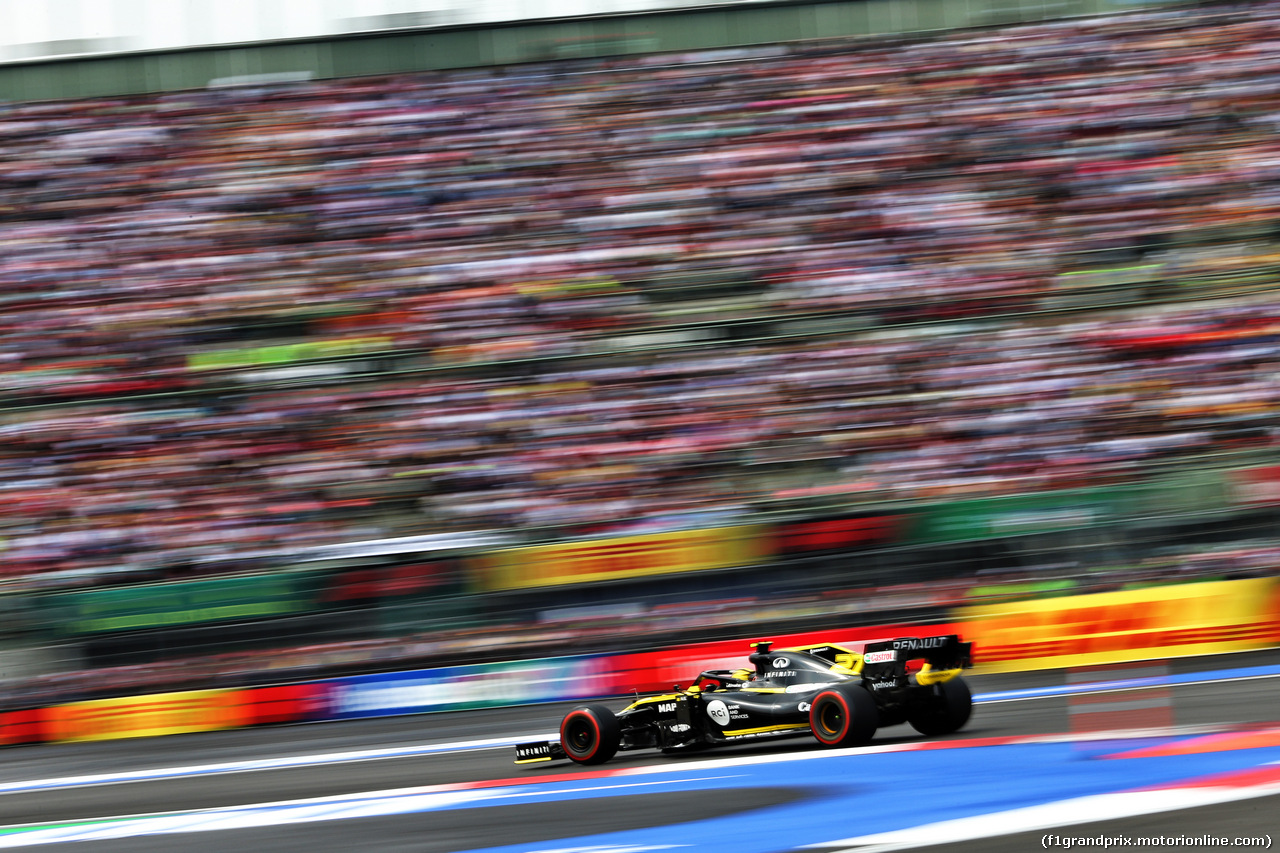 GP MESSICO, Nico Hulkenberg (GER) Renault F1 Team RS19.
26.10.2019.