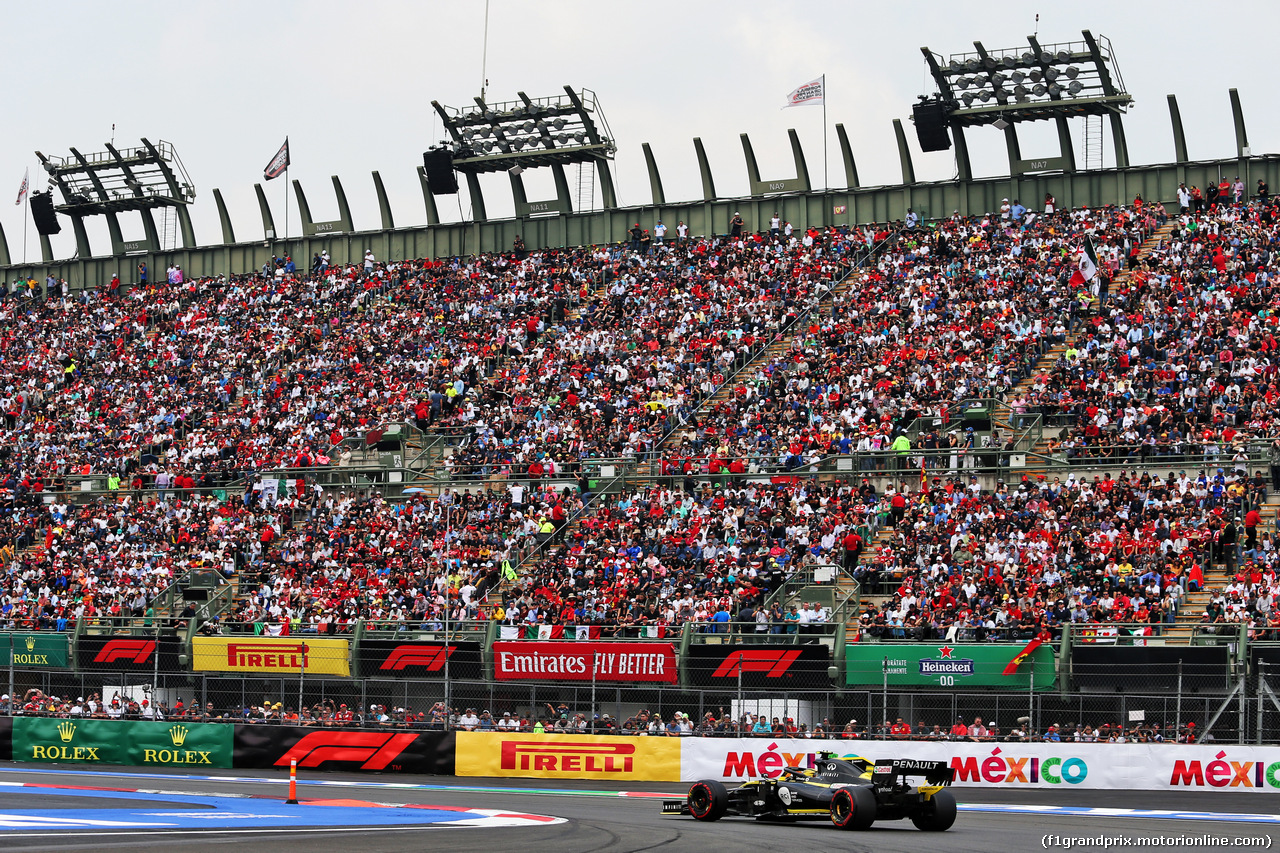 GP MESSICO, Nico Hulkenberg (GER) Renault F1 Team RS19.
26.10.2019.